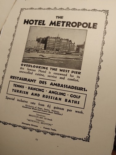 Sk233 ephemera 1950s advert - 1950s,