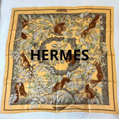 Hermes scarf silk - hermes, box