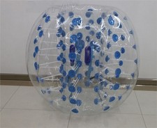 1.5M Pvc Inflatable Zorb Ball For Bubble Soccer Football Body Inflatable Bump kq