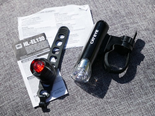 Cateye bike lights - lights,