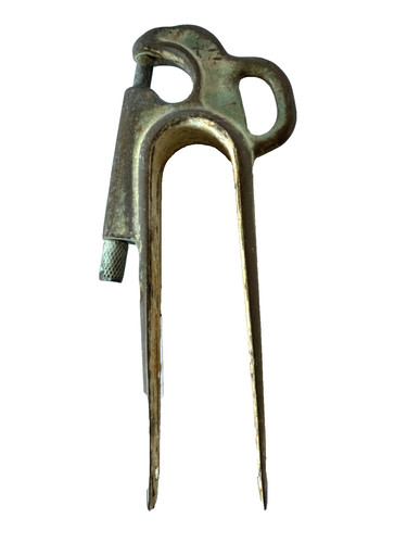 Vintage merriman bronze pole - vintage,