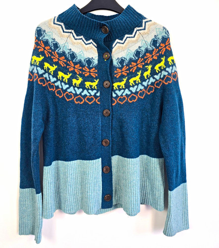 White stuff teal fair isle - stuff,