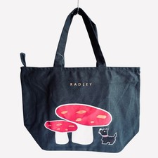 RADLEY Handbag Green Canvas