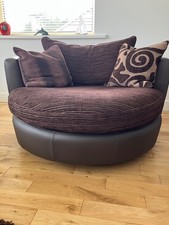 Brand New Condition- love seat snuggle chair cuddle chair