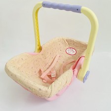 Baby Annabell Baby Doll PINK & LILAC Car Carry Seat Zapf Creation Vintage