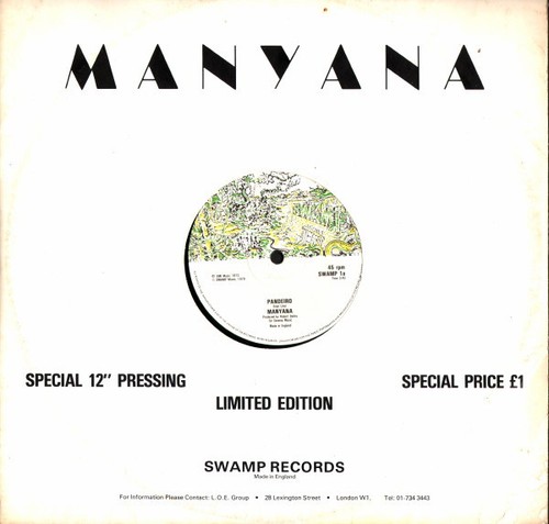 Manyana pandeiro disco - pandeiro, /