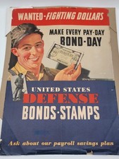 Authentic 1942 WWII Poster