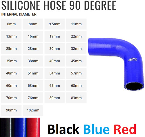 Silicone hose degree elbow - hose, 90