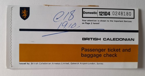 British caledonian airways - british,