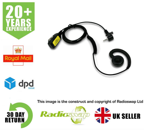 Shape earpiece with mic - earpiece,