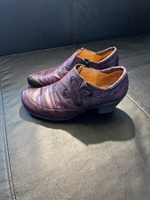 Gabor Best Fitting Womens Purple Leather Court Shoes UK 4 RRP £85