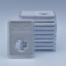 10 Pack, Coin Slabs, Acrylic