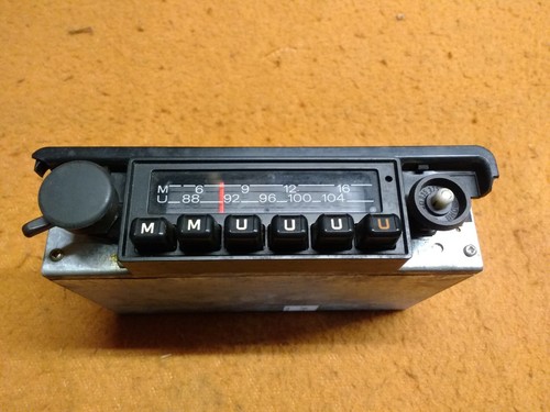 Old car radio - old, model