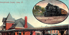 Vintage Postcard Lima, Oh
