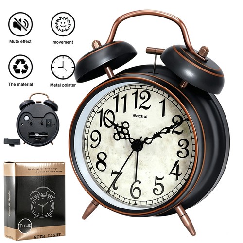 Super loud twin bell alarm - super,