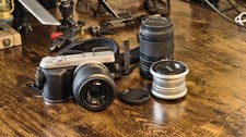 Panasonic Lumix GX7 Camera with Lumix G 25mm F1.7 ASPH electronic lens and more