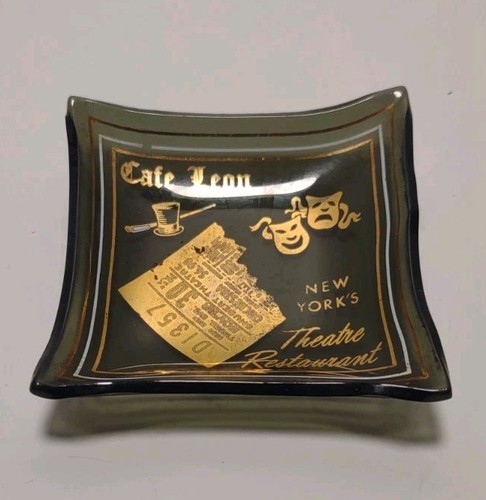 Vintage square glass - 2½",