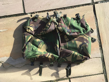 Genuine British Army DPM PLCE Rucksack/Backpack side pouches x 2 (NEW) and YOKE