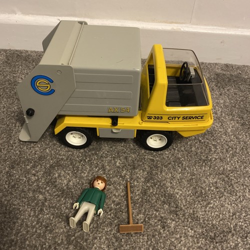 Vintage playmobil 3780 - 3780, dustbin