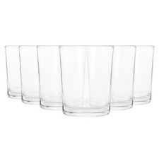Water Glasses Clear Juice