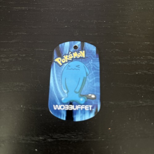 Pokemon wobuffet metal tag - wobuffet,