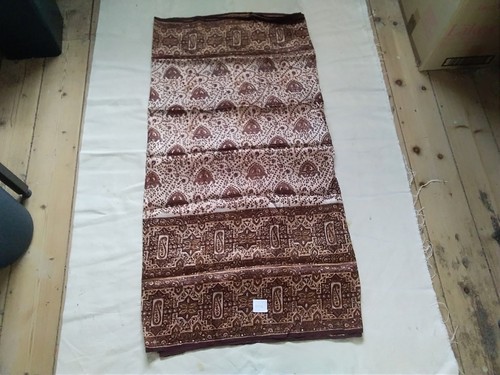 Silk offcut from - , genuine