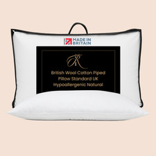 British Wool Cotton Piped