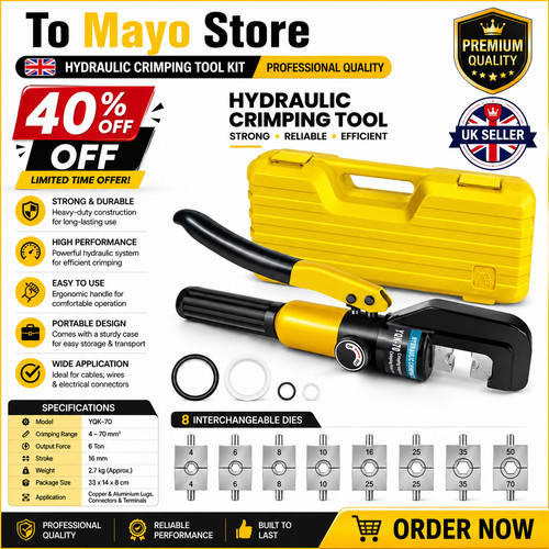 Dies hydraulic crimper set - dies,