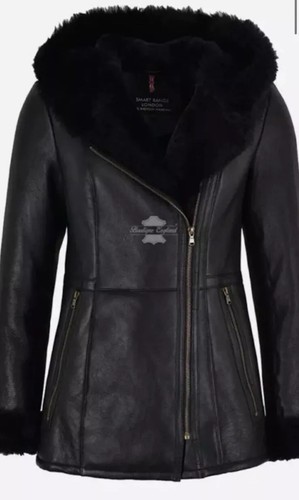 Sheepskin coat women - sheepskin, m