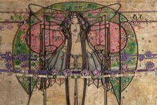 CHARLES RENNIE MACKINTOSH  24X18 INCH LARGE CANVAS WALL UKART