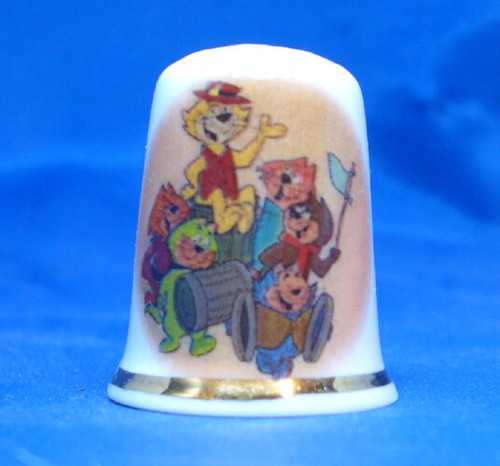 Birchcroft china thimble - thimble, --