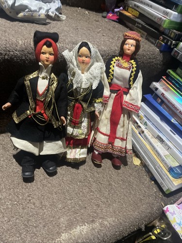 Vintage souvenir dolls - vintage,