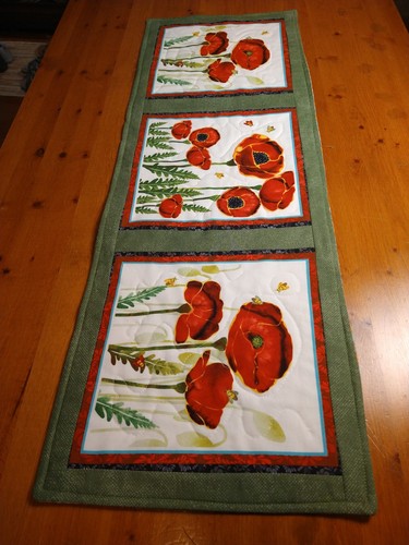 Bright red poppies - poppies, handmade