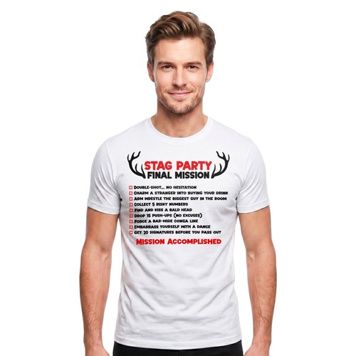 Stag checklist shirt - stag,