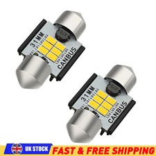 2Pcs 31MM Festoon DE3175 LED