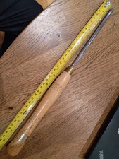 Ashley Iles made in ENGLAND spindle gouge F~7/32" L~15 3/8" H~8 7/8" not paralle