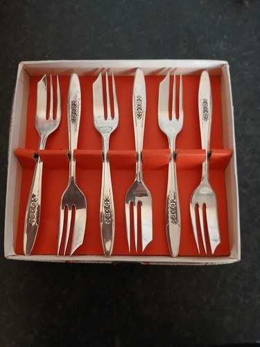 Vintage cake forks sheffield - vintage, forks,
