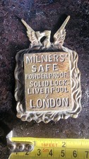 Safe Plaque Safe Plate Escutcheon Milners Size 3