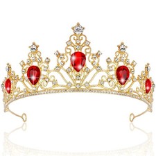 Queen of Hearts Crown Gold