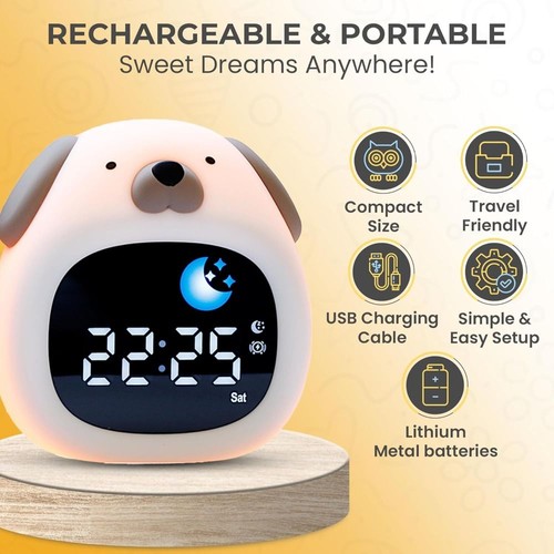 Dog design alarm - alarm, bright