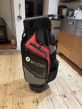 Motocaddy Pro Series Cart Bag Plus Genuine Motocaddy Rain Cover. Faulty Zips