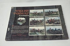 1974 Vintage English Fox Hunt