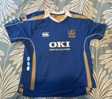 Kids Portsmouth FC Home Football Shirt 2007/08 #14 DEFOE - Age 9/10