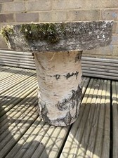 Wooden Stool - Silver Birch