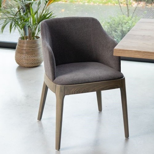 Grey upholstered dining - upholstered, chair