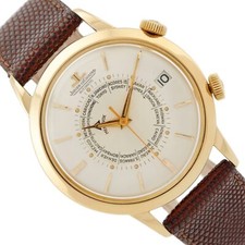 Jaeger-LeCoultre Cal.825 Memovox World Timer Automatic 18ct 1964