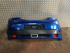 RENAULT MEGANE MK3 COUPE GT SPORT REAR BUMPER IN EXTREME BLUE GENUINE 2009