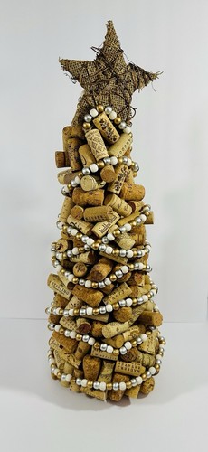 Wine cork handmade - wine, christmas