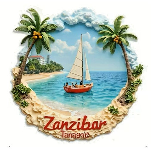 Fridge magnet zanzibar - fridge,