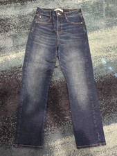 blue Zara high-rise